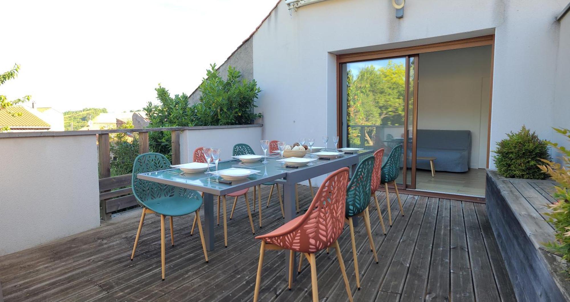 Les Maisons Bareyre - Grandes Maisons Avec Terrasse Saint-Sandoux Buitenkant foto